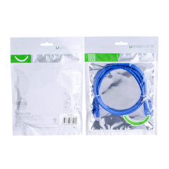 UGREEN 11205 Cat 6 UTP lan cable blue color 26AWG CCA 10M
