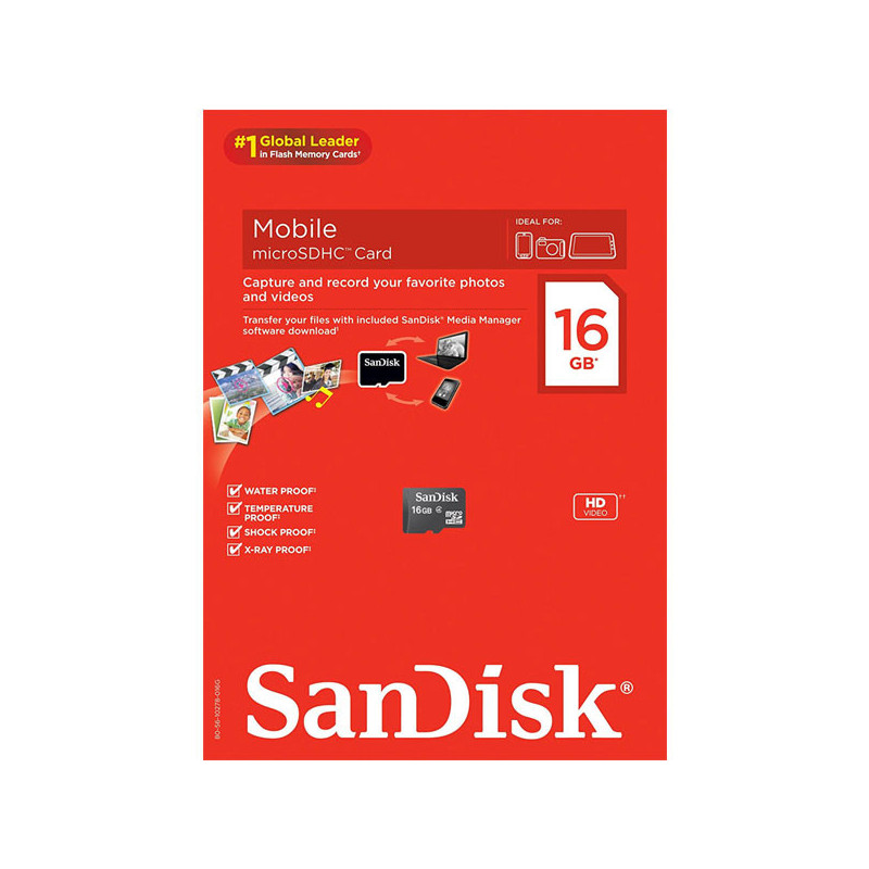 SanDisk microSD SDQ 16GB 
