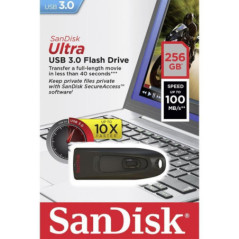 SANDISK 256GB  ULTRA CZ48 USB 3..0 FLASH DRIVE (SDCZ48-256G)