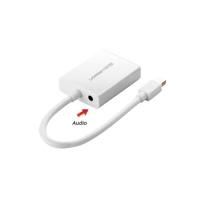UGREEN Mini Display Port to VGA+Audio Converter cable (10437)