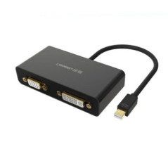 UGREEN 3-in-1 Mini DisplayPort to HDMI&VGA&DVI converter - black (10440)
