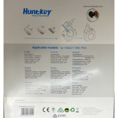 Huntkey TravelMate Multi Plugs USB Wall Charger Adapter 4.2 A US UK EU AU Plugs with Car Charger   (D204)