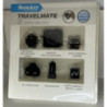 Huntkey TravelMate Multi Plugs USB Wall Charger Adapter 4.2 A US UK EU AU Plugs with Car Charger   (D204)