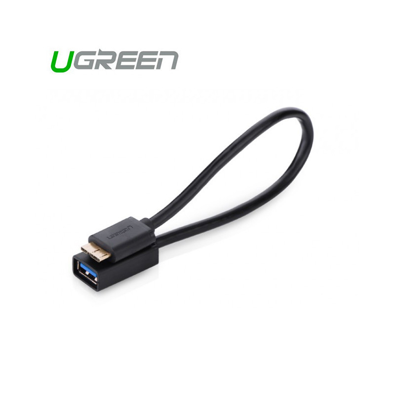 UGREEN Micro USB 3.0 OTG Cable For Samsung Note 3/S4/S5 - Black (10816)