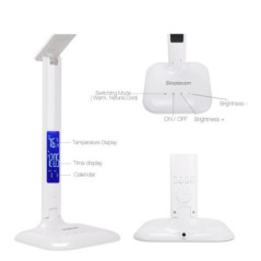 Simplecom EL808 Dimmable Touch Control LED Desk Lamp