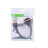 UGREEN 20136 HDMI male to DVI female adapter cable (15cm)