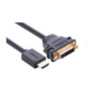 UGREEN 20136 HDMI male to DVI female adapter cable (15cm)