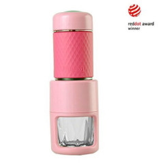 STARESSO Coffee Maker Red Dot Award Winner Portable Espresso Cappuccino Quick Cold Brew Manual Coffee Maker Machines All in One 