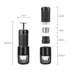 STARESSO Coffee Maker Red Dot Award Winner Portable Espresso Cappuccino Quick Cold Brew Manual Coffee Maker Machines All in One 
