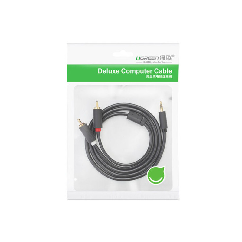 UGREEN 3.5mm male to 2RCA male cable 3M (10512)