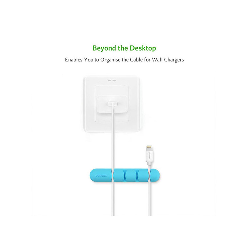 UGREEN Cable Organizer (2pcs/pack) - Blue (30484)