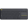 Logitech K400 PLUS Touch Wireless keyboard - Black (920-007165)