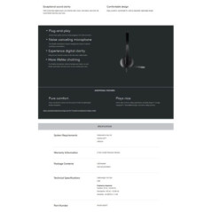 Logitech H340 USB Headset (981-000477)