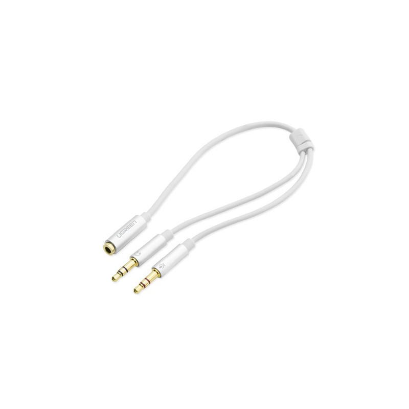 UGREEN 3.5mm Female to 2mm male audio cable - White (20897)