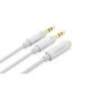 UGREEN 3.5mm Female to 2mm male audio cable - White (20897)
