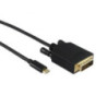 HIGH QUALITY 2M USB Type C to DVI-D Cable
