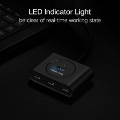 UGREEN USB 3.0 4 Ports Hub Black (20290)