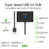 UGREEN USB 3.0 4 Ports Hub Black (20290)
