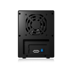 ICY BOX External 4 bay RAID System for 3.5" SATA I / II / III hard disks with USB 3.0 and eSATA  (IB-RD3640SU3)