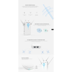 WAVLINK AC1200 Dual Gigabit Ethernet Ports Wi-Fi Range Extender (WL-WN579G3)