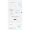 WAVLINK AC1200 Dual Gigabit Ethernet Ports Wi-Fi Range Extender (WL-WN579G3)