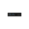 ICY BOX IB-HUB1417-i3 Frontpanel with USB 3.0 Type-C and Type-A hub with card reader