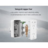 HUNTKEY SAC207 SMART WALL CHARGER with 2 AC and 2 USB combined 2.4A (TWIN PACK)