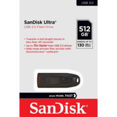 SANDISK 512G ULTRA SDCZ48-512G  USB 3.0 PEN DRIVE