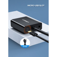 UGREEN VGA to HDMI Converter BLACK 60814