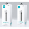 KIVEE CB103 iPhone 8-pin Charging Cable 1M Black/Silver