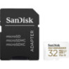 Sandisk Max Endurance Microsdhc Card SQQVR 32G (15 000 HRS) UHS-I C10 U3 V30 100MB/S R 40MB/S W SD Adaptor SDSQQVR-032G-GN6IA