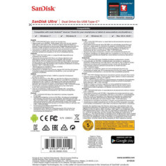 SanDisk 512GB Ultra Dual Go  USB 3.1 Type-C Flash Drive -SDDDC3-512G