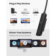 UGREEN USB-A to 2.5-Inch SATA Converter 50cm 70609