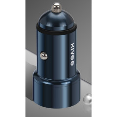 KIVEE UT202 car charger with Dual USB - 2.4 A Dark Blue