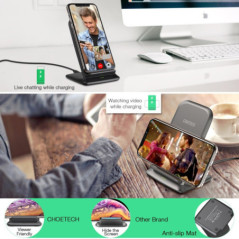 Choetech T555-S 10W Wireless Charger Stand