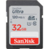 SanDisk Ultra 32GB SDHC UHS-I Class 10 U1 Memory Card - 120MB/s