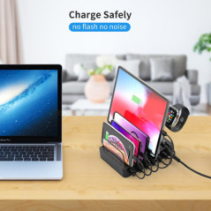 Choetech Q3008 6-Port USB Desktop Charger Station
