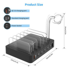 Choetech Q3008 6-Port USB Desktop Charger Station
