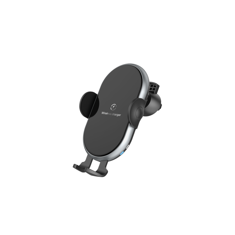 C366: Automatic Clamping Wireless Car Charger,with backlight