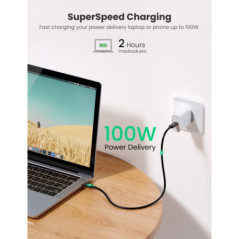 UGreen Thunderbolt 3 USB C Cable 0.5M (80324)