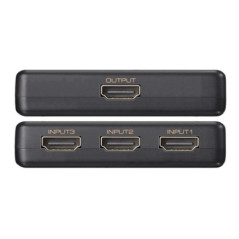 Simplecom CM303 Ultra HD 3 Way HDMI Switch 3 IN 1 OUT Splitter 4K@60Hz