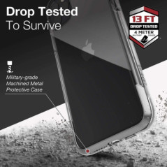 X-doria Original Defense Air Case Cover for iPhone 12 mini (5.4'')  Clear Transparent 