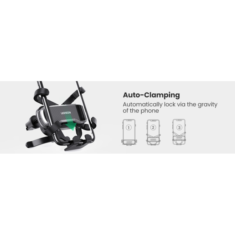 UGREEN 80871 Gravity Phone Holder for car with Hook