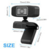 WEB Camera A15 Full HD 1080P 