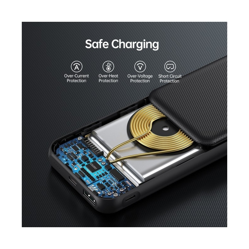 Choetech B650-CC Power Bank 10000mAh with Wireles Power Bank (Black)