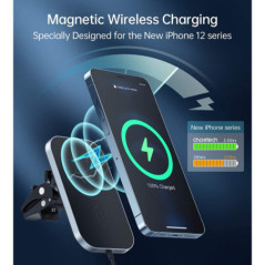 Choetech T200-F MagLeap Magnetic Wireless Car Charger for iPhone 12