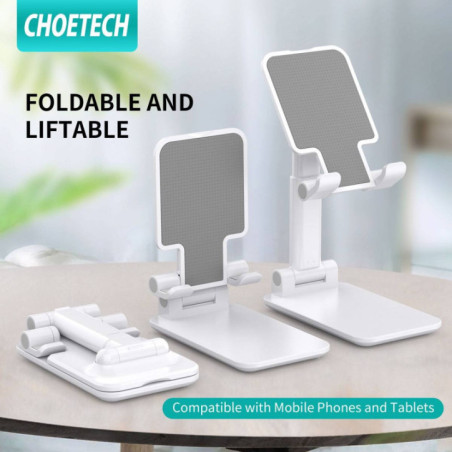 CHOETECH H088 Adjustable Desk Phone/Tablet Stand White