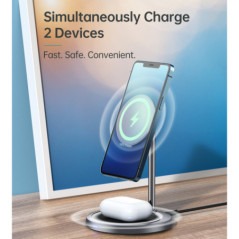 Choetech T575-F MagSafe iPhone Magnetic Wireless Charger Stand