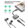 UGREEN 60164 2-in-1 USB C to 3.5mm Adapter