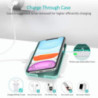 CHOETECH T511S-MIX Qi Certified Fast Wireless Charging Pad Black And White 2 Pack